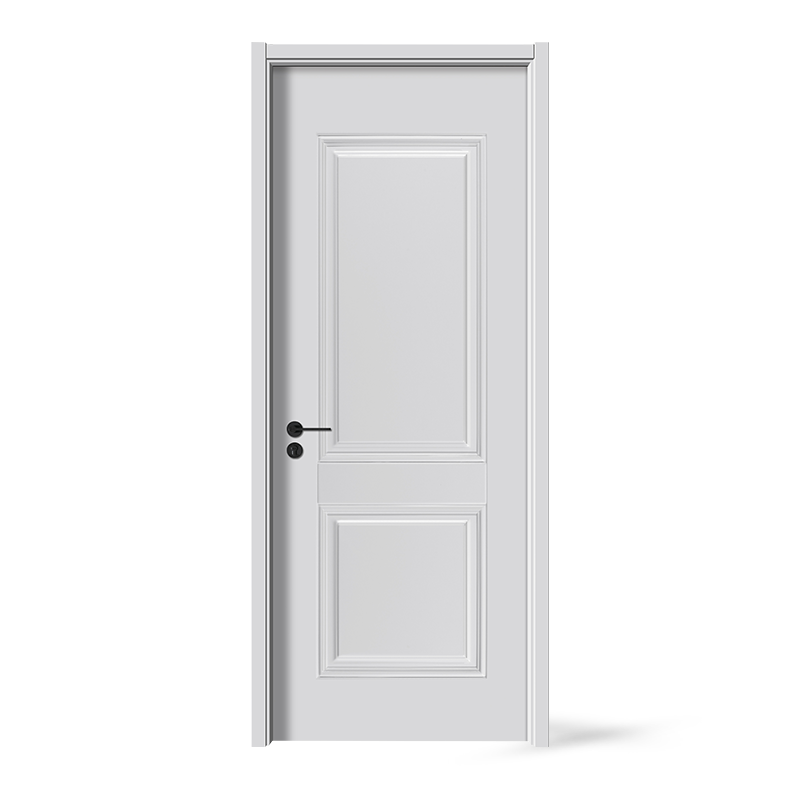 PVC White Painted Teak Board solidus lignum Door