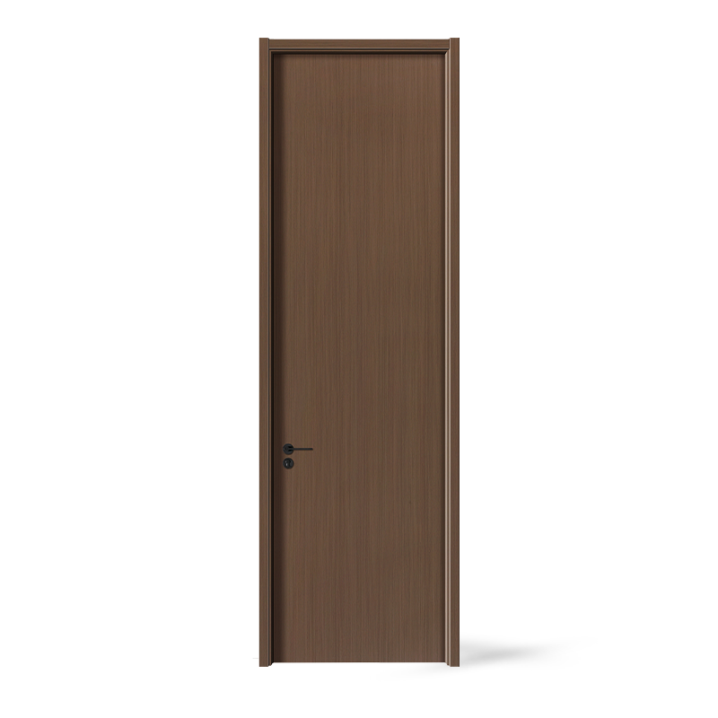 Nucis iuglandis veneer PVC Interior Wood Door